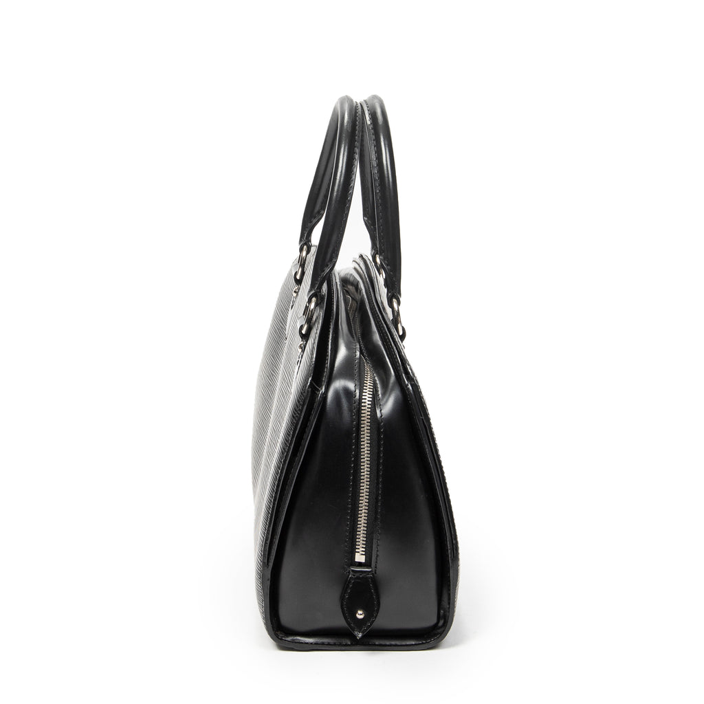 Handbag Pont-Neuf PM Black Epi