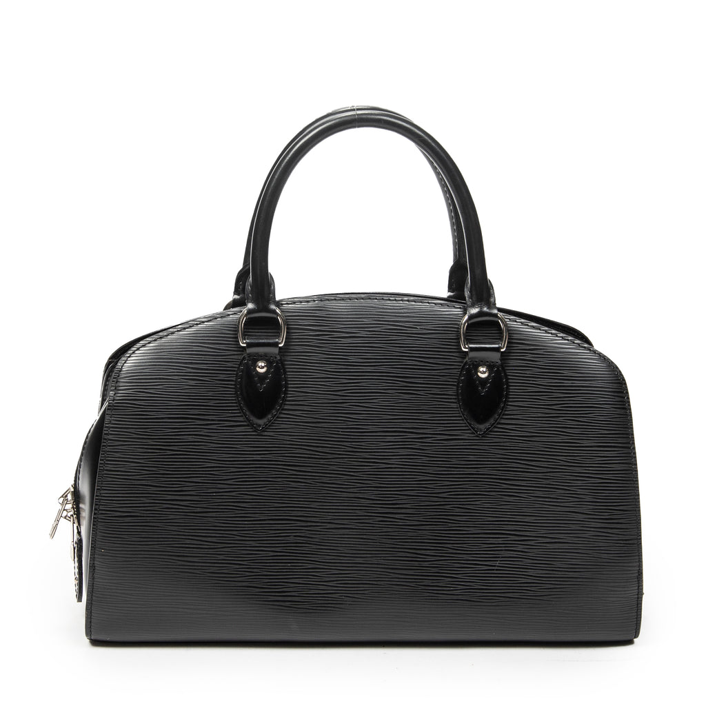 Handbag Pont-Neuf PM Black Epi