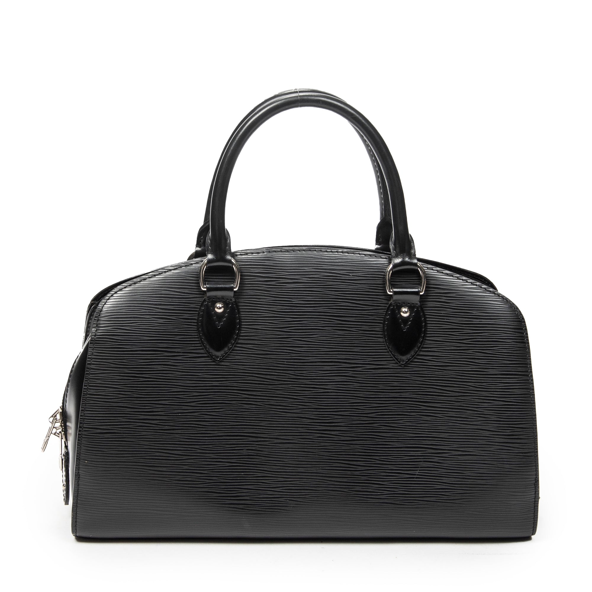 Handbag Pont-Neuf PM Black Epi