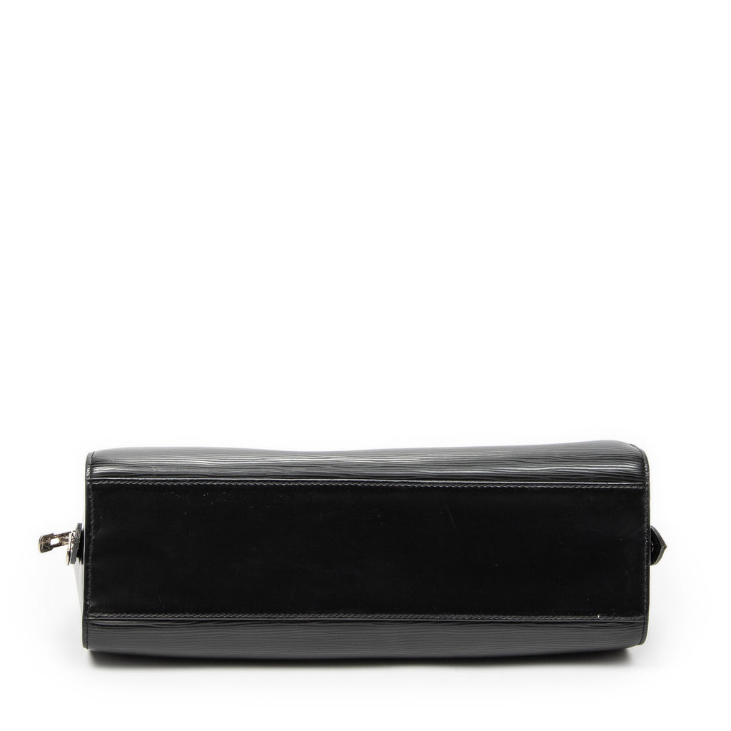 Handbag Pont-Neuf PM Black Epi