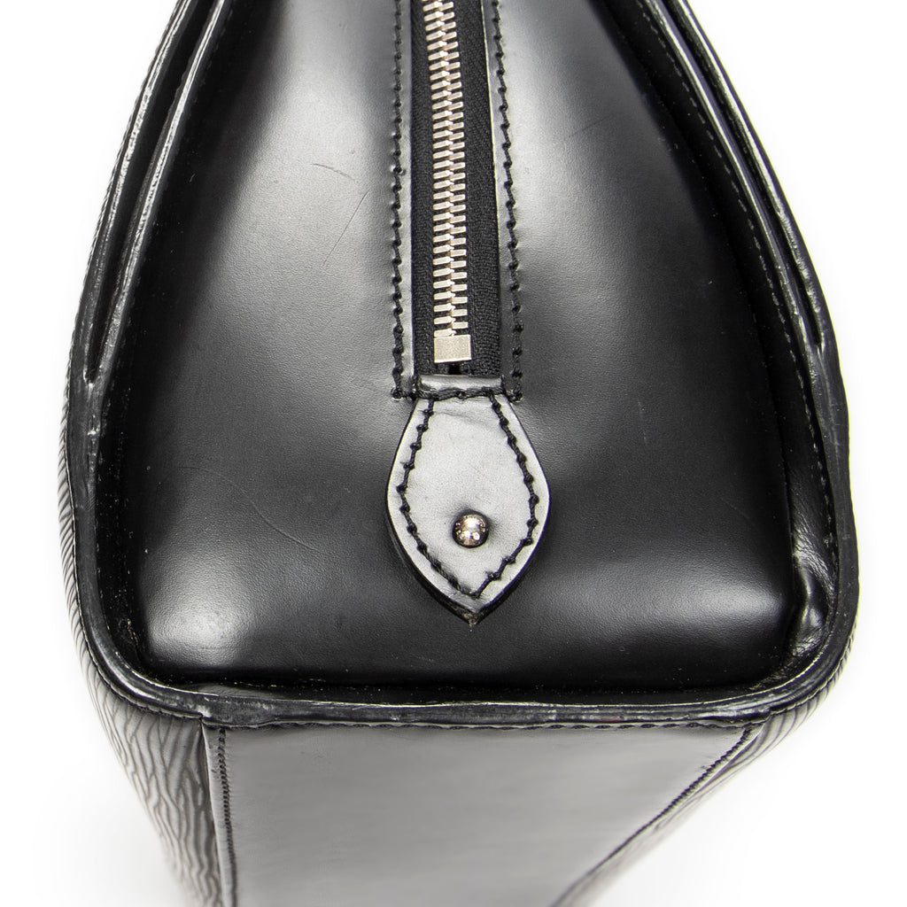 Handbag Pont-Neuf PM Black Epi