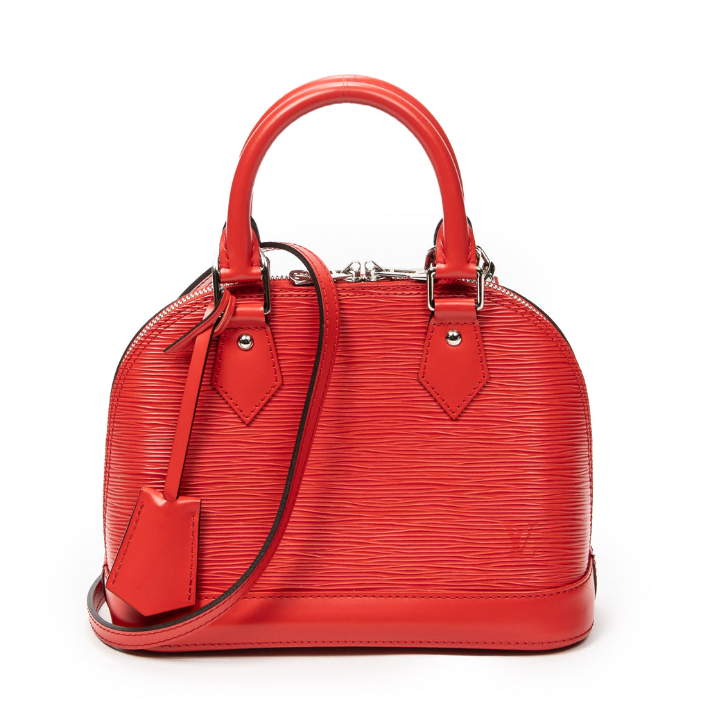 Shoulder Bag Alma BB Red Epi
