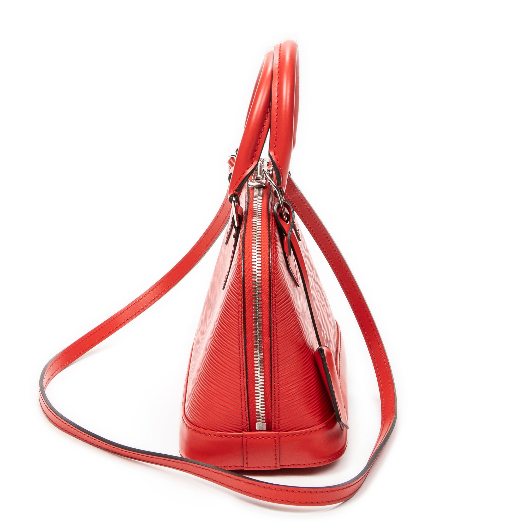 Shoulder Bag Alma BB Red Epi