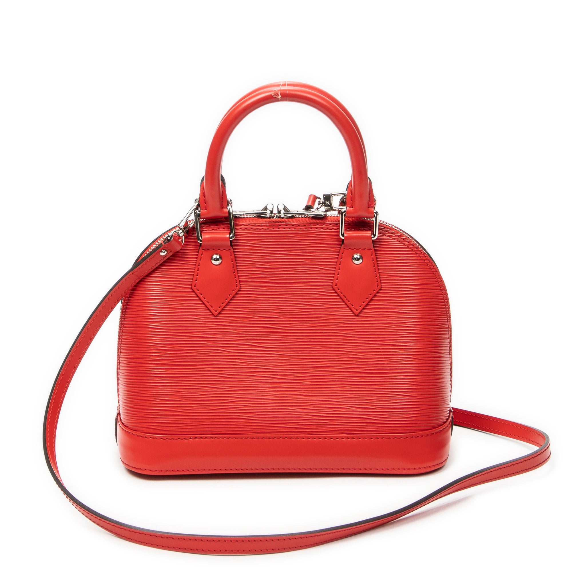 Shoulder Bag Alma BB Red Epi
