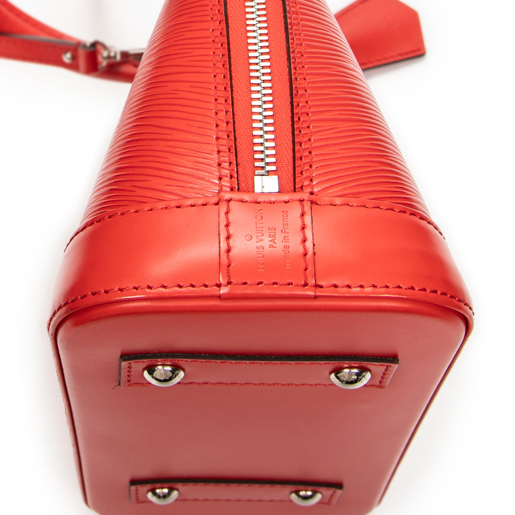 Shoulder Bag Alma BB Red Epi