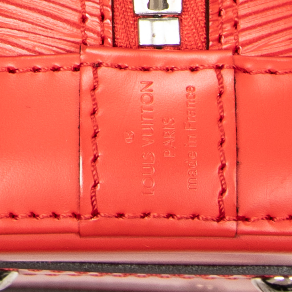 Shoulder Bag Alma BB Red Epi