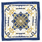Scarf Scarf Navy 100% Twill Silk