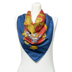 Scarf Scarf Red 100% Twill Silk