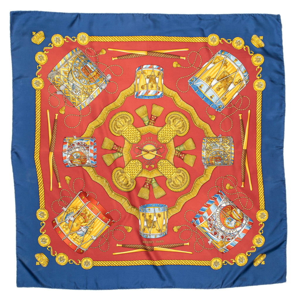 Scarf Scarf Red 100% Twill Silk
