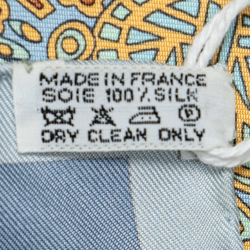 Scarf Scarf Light Blue 100% Twill Silk