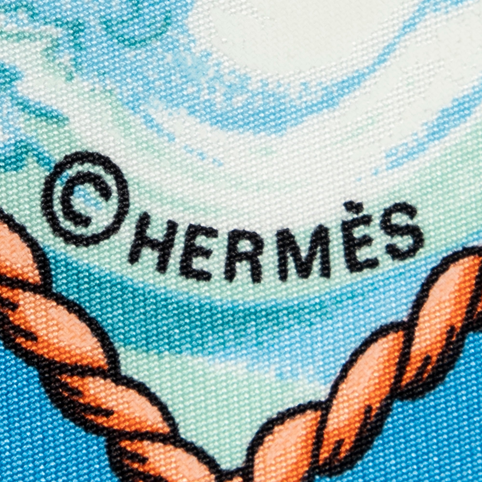 Scarf Scarf Light Blue 100% Twill Silk