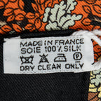 Scarf Scarf Black 100% Twill Silk