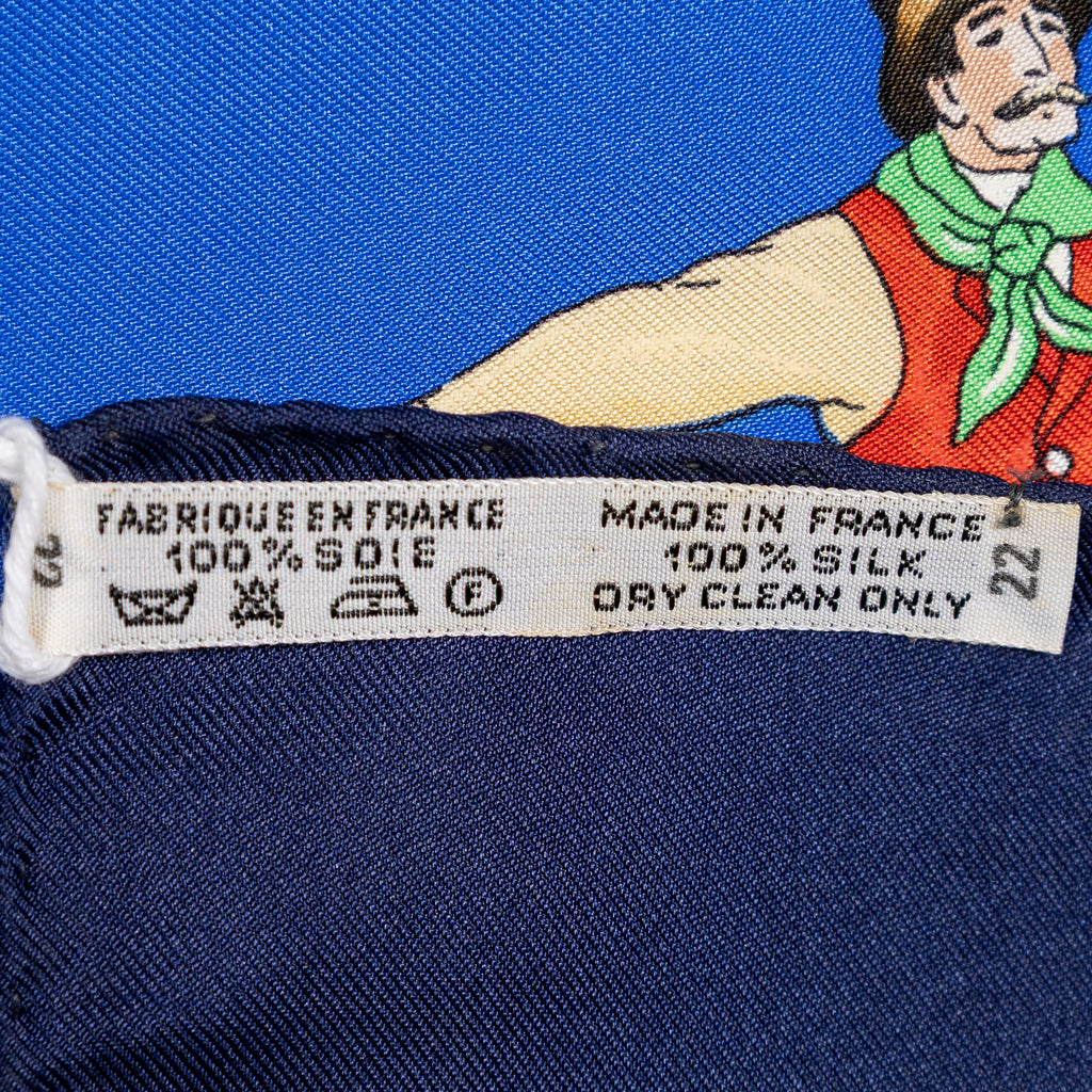 Scarf Scarf Navy 100% Twill Silk
