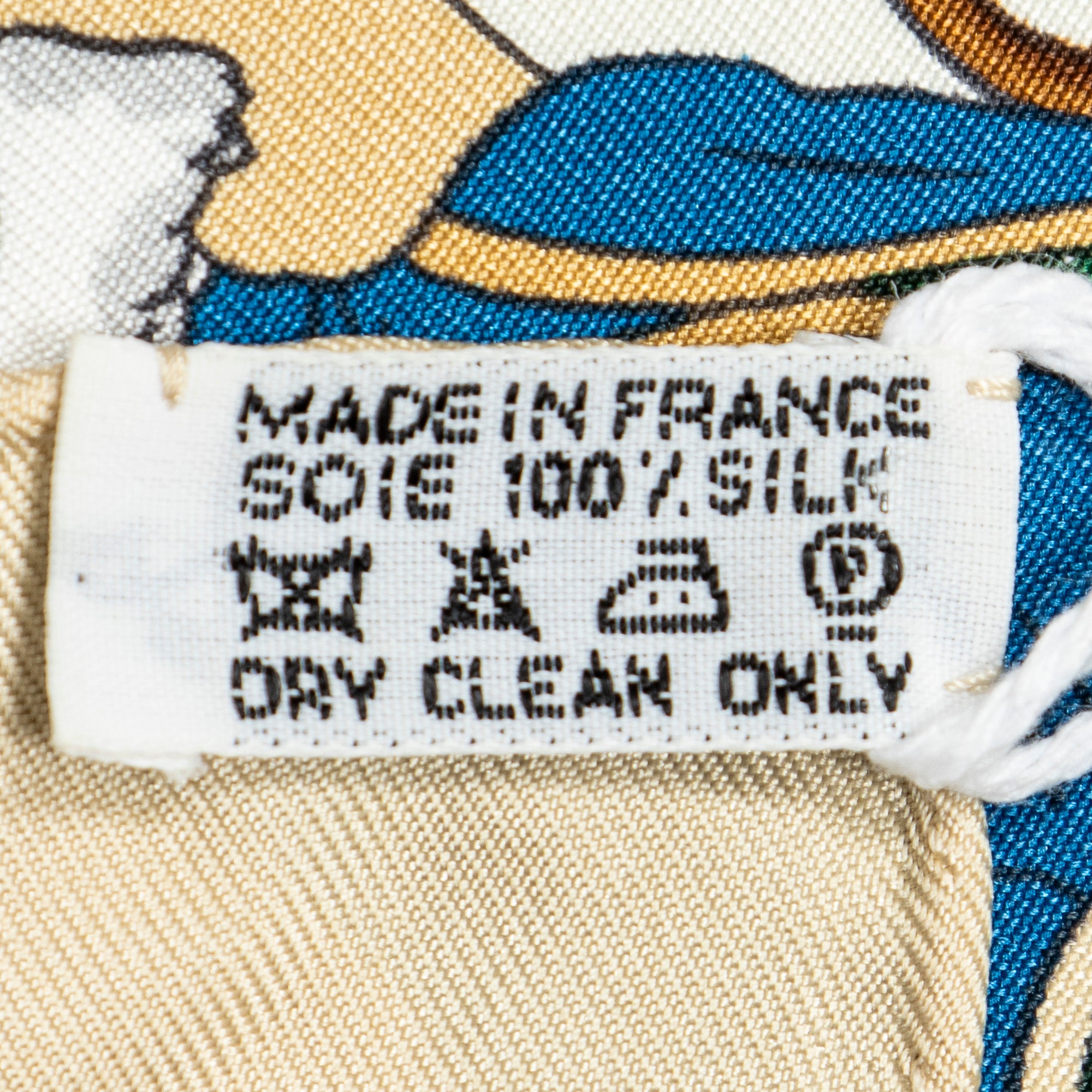 Scarf Scarf Beige 100% Twill Silk