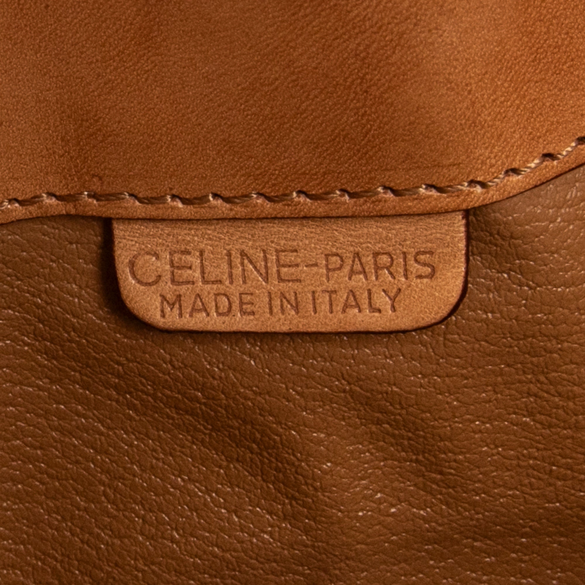 Clutch Flap Clutch Brown Macadam Coated Canvas