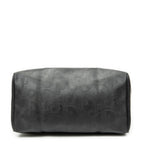 Bolso de Viaje Vintage Mediano Travel Boston Negro Maxi Diorissimo Lona Revestida