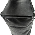 Bolso de Viaje Vintage Mediano Travel Boston Negro Maxi Diorissimo Lona Revestida