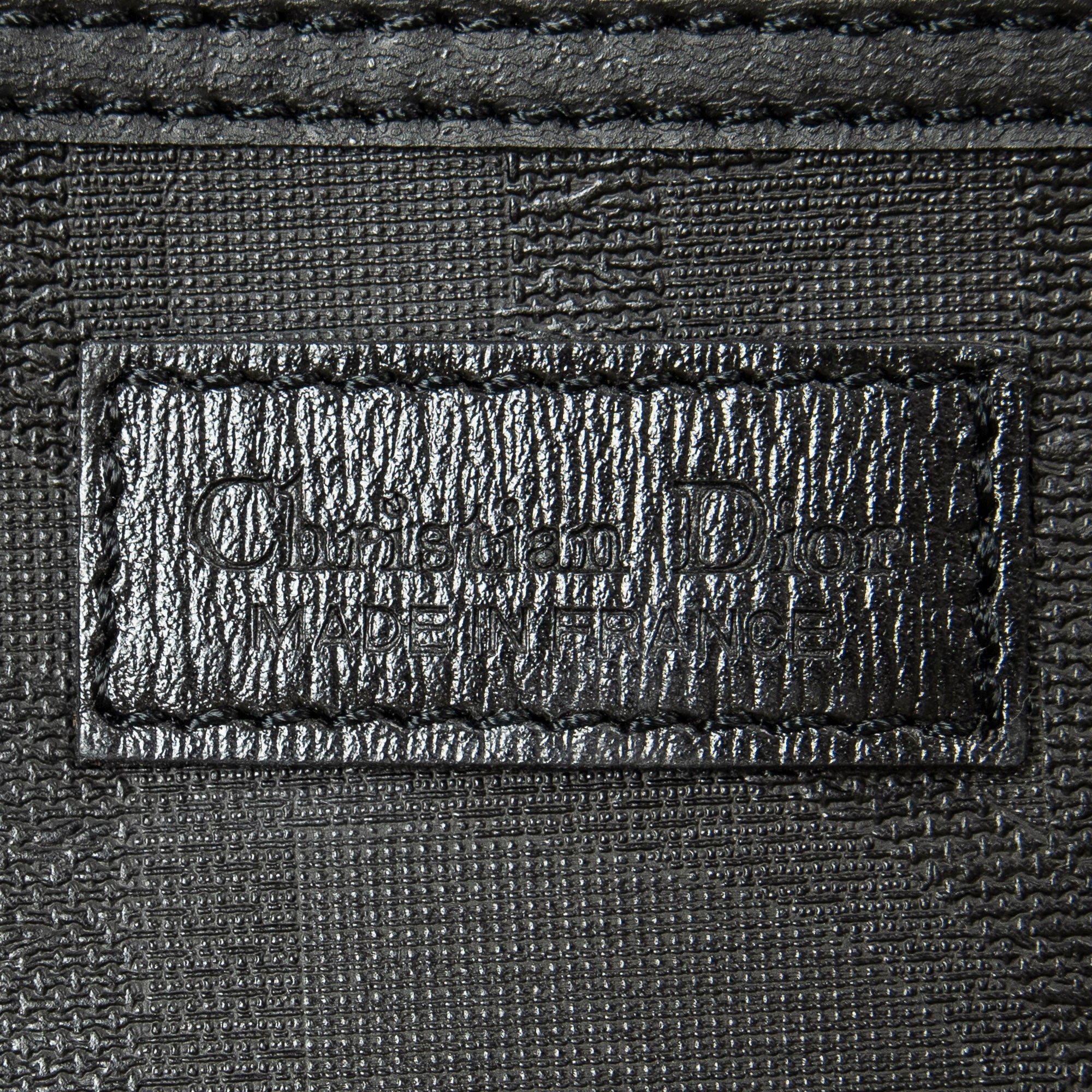 Bolso de Viaje Vintage Mediano Travel Boston Negro Maxi Diorissimo Lona Revestida