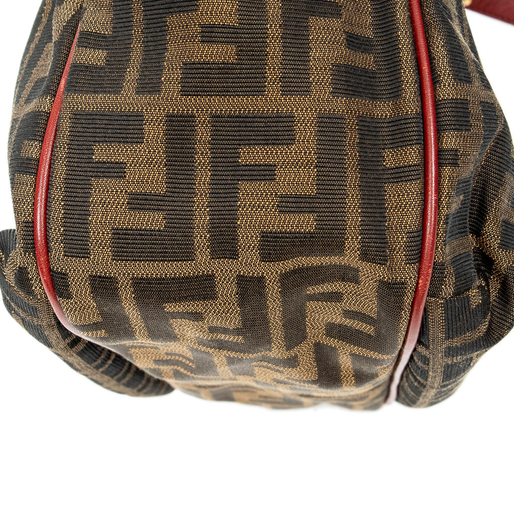 Shoulder Bag Small Chef Tote Red Zucca Canvas