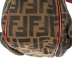 Shoulder Bag Small Chef Tote Red Zucca Canvas