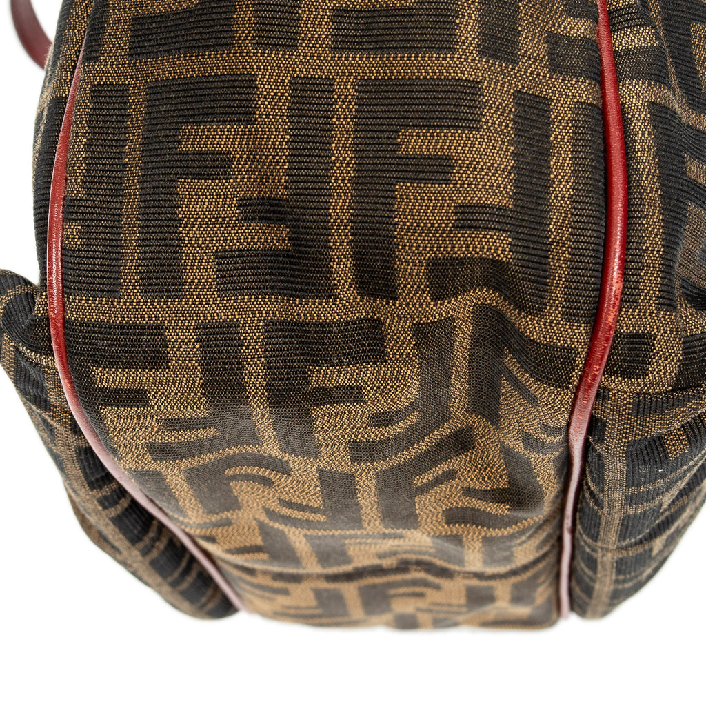 Shoulder Bag Small Chef Tote Red Zucca Canvas