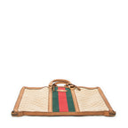 Handbag Web Garment Bag Tan Monogrammed Canvas