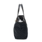 Shoulder Bag Medium Web Jolicoeur Tote Black Monogrammed Canvas