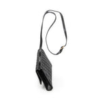 Shoulder Bag Bamboo Clutch Black Monogrammed Canvas