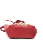 Shoulder Bag Small Bree Tote Red Monogrammed Canvas