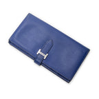 Wallet Bearn Wallet Blue Electric Epsom Leather