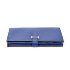 Wallet Bearn Wallet Blue Electric Epsom Leather
