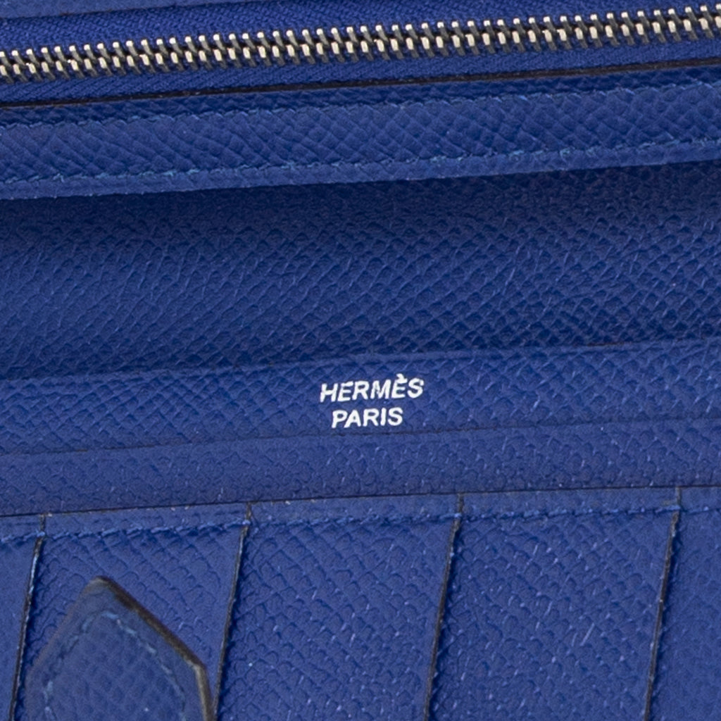 Wallet Bearn Wallet Blue Electric Epsom Leather