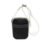 Shoulder Bag Small Camera Messenger Black Anagram Embossed Leather