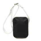 Shoulder Bag Small Camera Messenger Black Anagram Embossed Leather