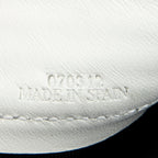 Sac à bandoulière pour appareil photo petit messager noir en cuir gaufré Anagram