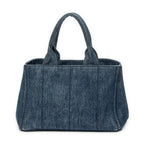 Shoulder Bag Medium Canapa Tote Blue Denim Canapa Denim Canvas