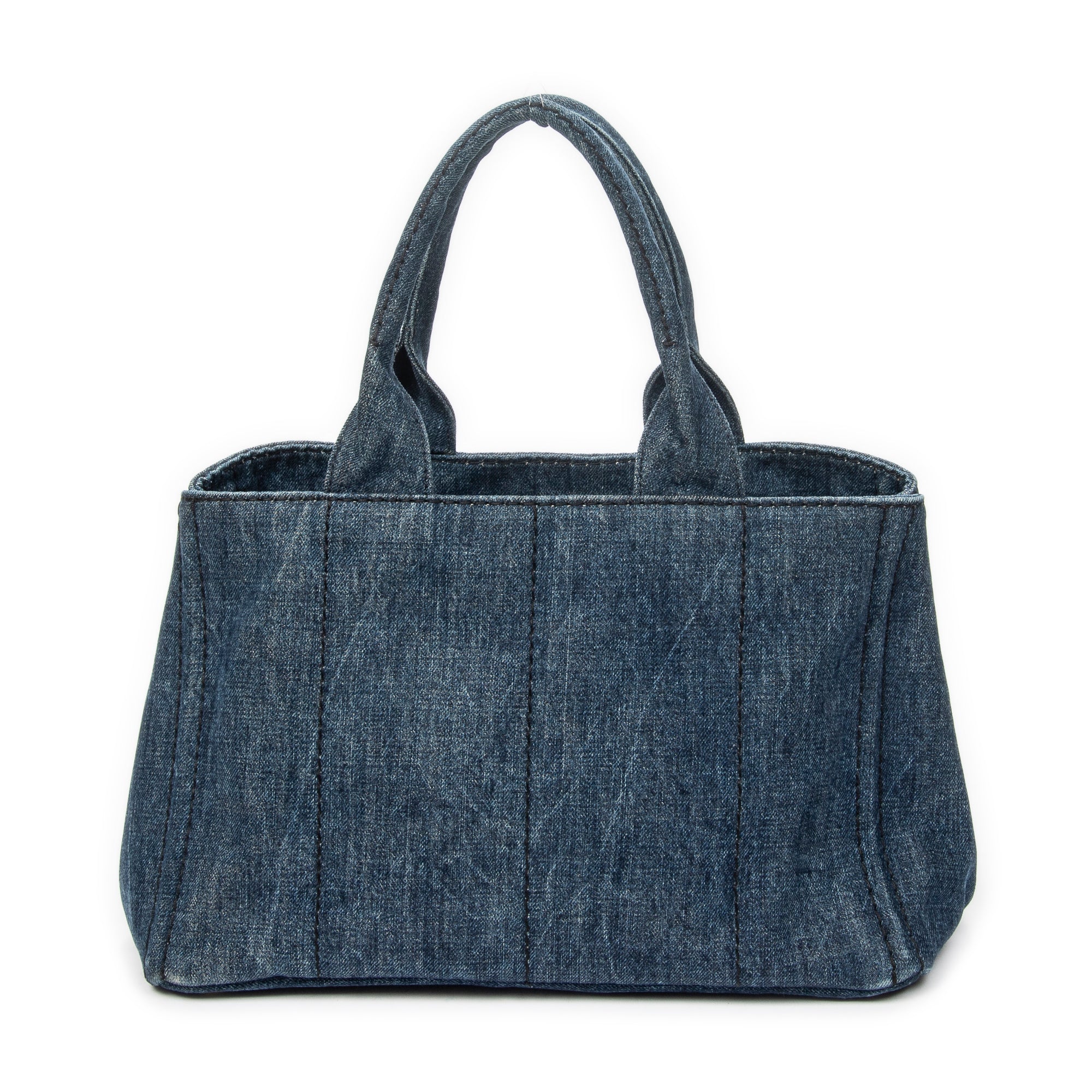 Shoulder Bag Medium Canapa Tote Blue Denim Canapa Denim Canvas