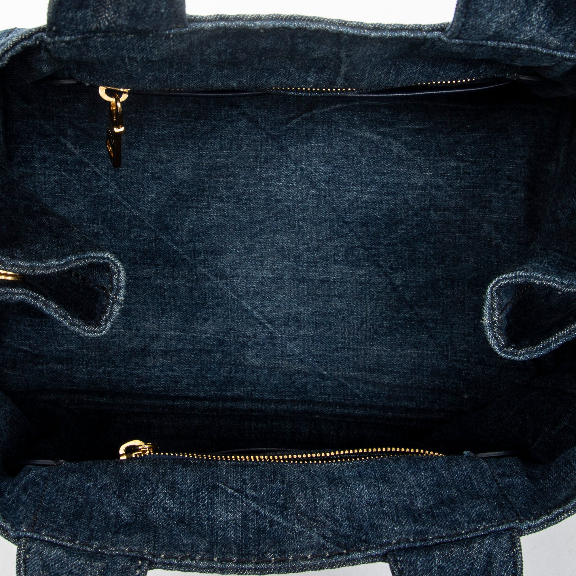 Shoulder Bag Medium Canapa Tote Blue Denim Canapa Denim Canvas