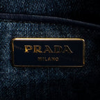 Shoulder Bag Medium Canapa Tote Blue Denim Canapa Denim Canvas