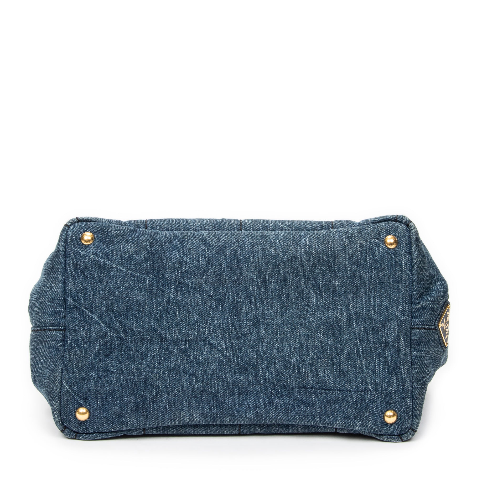 Shoulder Bag Medium Canapa Tote Blue Denim Canapa Denim Canvas