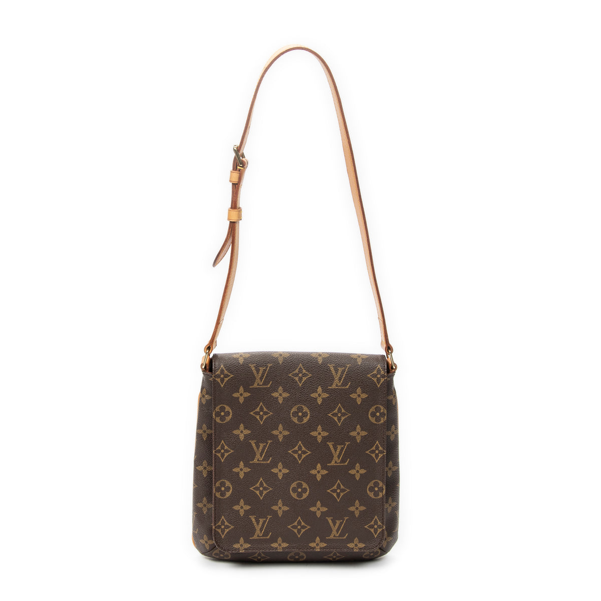 Shoulder Bag Musette Salsa Brown Monogram Canvas