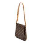 Shoulder Bag Musette Salsa Brown Monogram Canvas