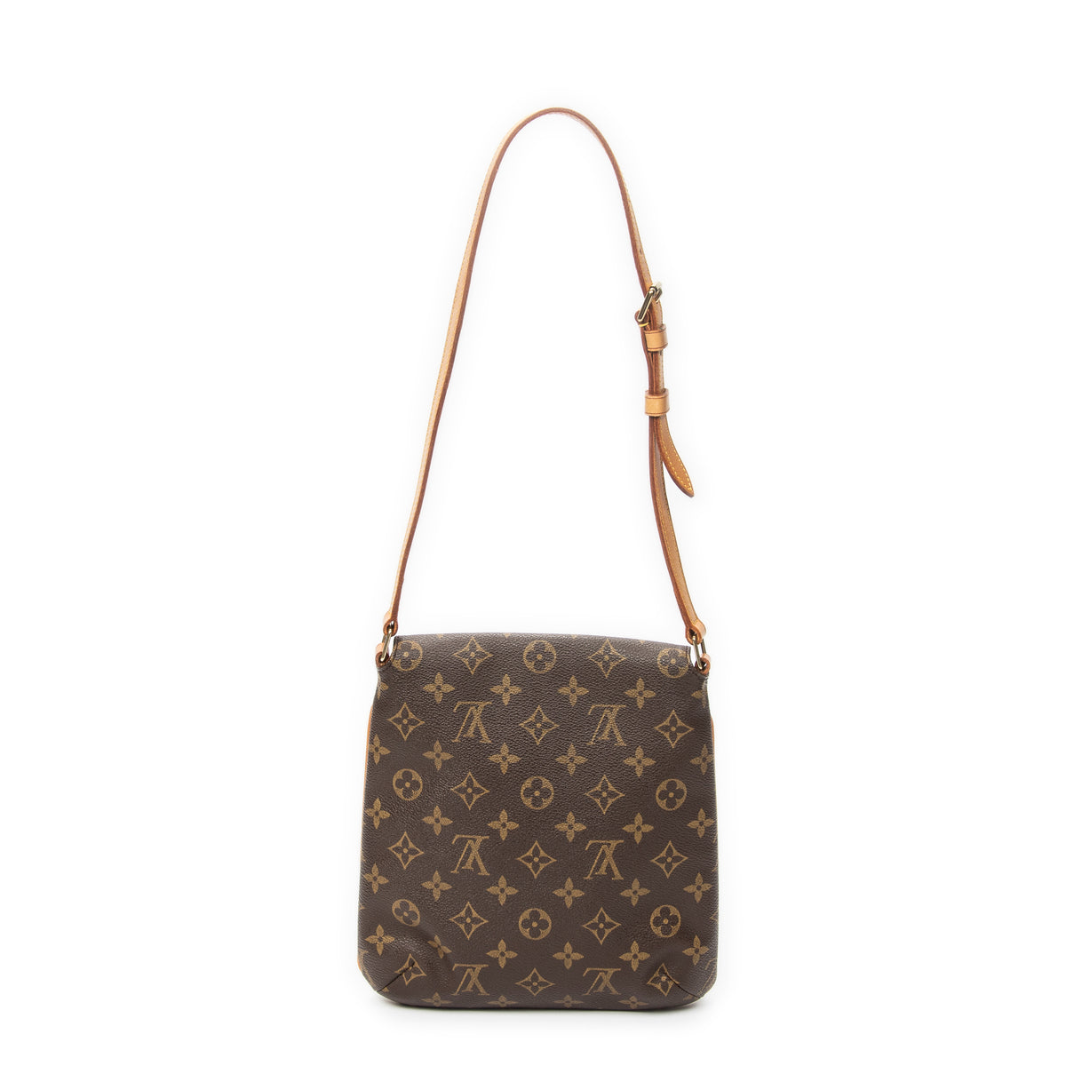 Shoulder Bag Musette Salsa Brown Monogram Canvas