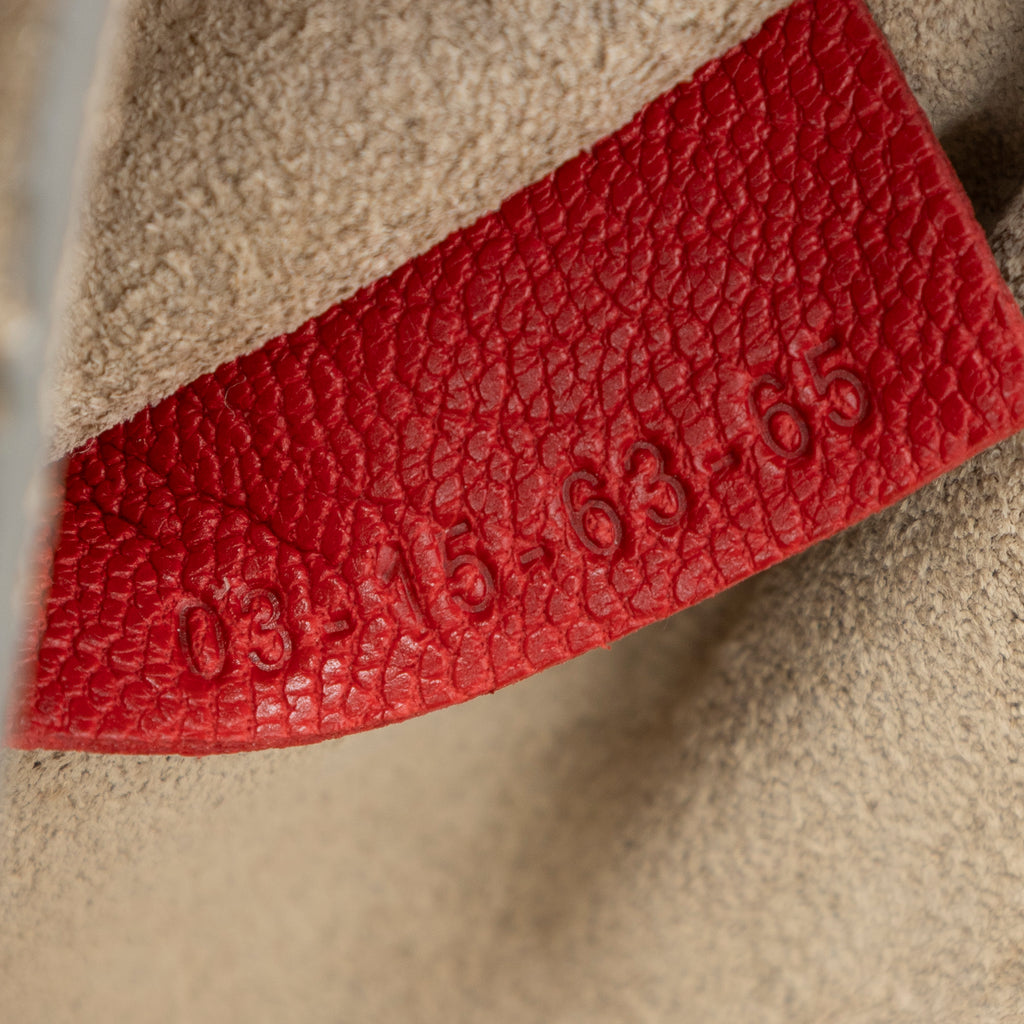 Shoulder Bag Mini Drew Red Grained Calfskin Leather