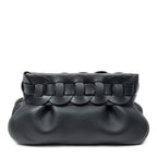 Clutch Darryl Clutch Black Grained Calfskin Leather