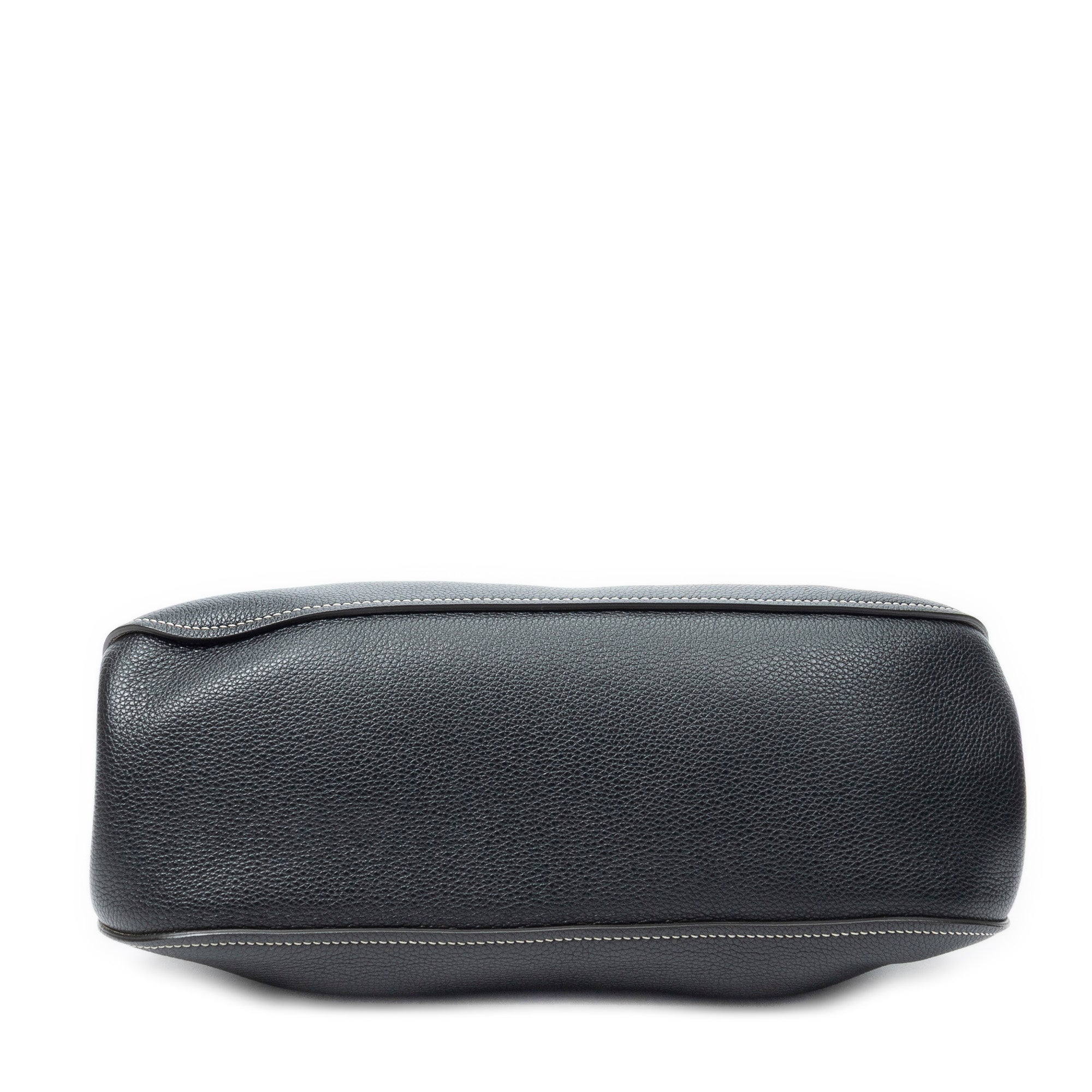 Clutch Darryl Clutch Black Grained Calfskin Leather