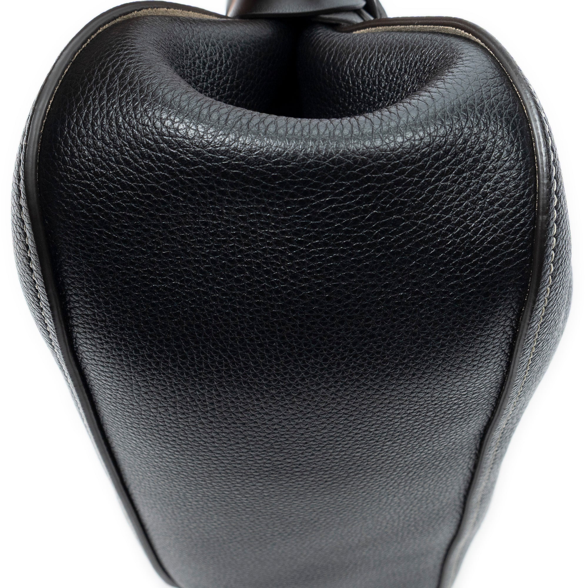Clutch Darryl Clutch Black Grained Calfskin Leather