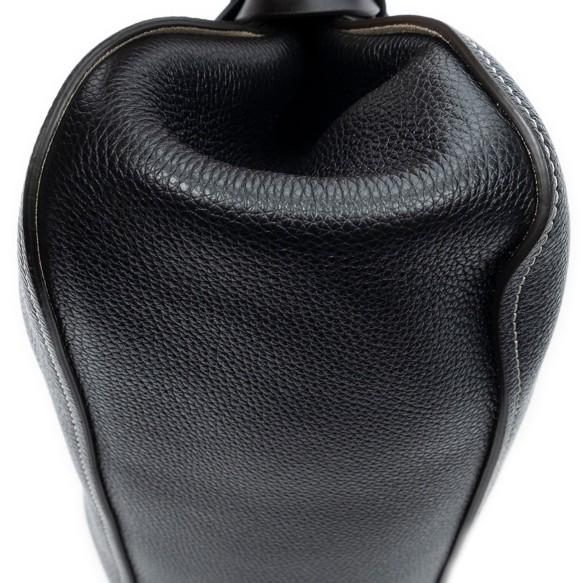 Clutch Darryl Clutch Black Grained Calfskin Leather