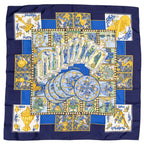 Scarf Scarf Navy 100% Twill Silk