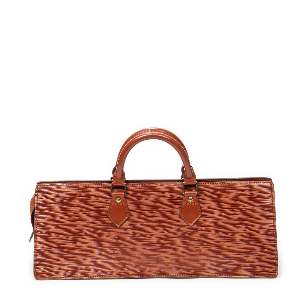 Handbag Sac Triangle Tan Epi